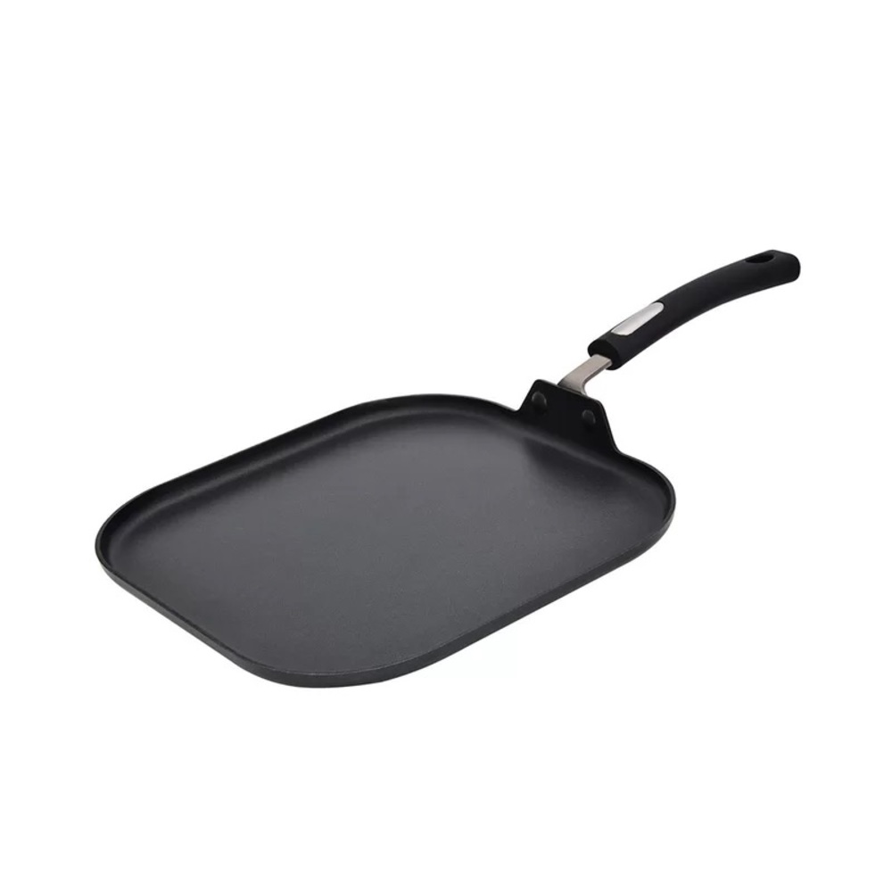 CAST ALUMINUM MARBLE SQUARE GRILL PAN 11 INCHES